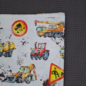 Wkładka do wózka - Twój Projekt - Construction machinery 2 Wafel grafit