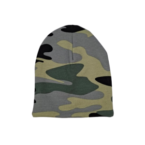 Czapka rozmiar 36 0-3 miesięcy Moro szaro-zielono-czarne