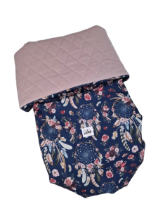 Półśpiworek zimowy Łapacze snów granat