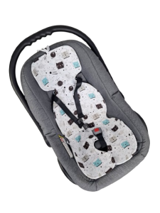 Wkładka antypotowa do fotelika Siatka 3D Koty Kosmiczne