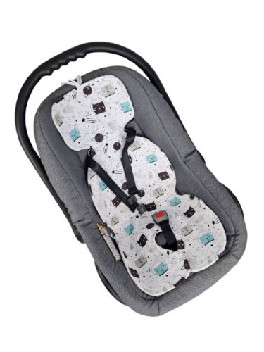 wkładka nosidełko fotelik samochodowy koty kosmiczne