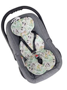 Wkładka antypotowa do fotelika Siatka 3D Tygrysy