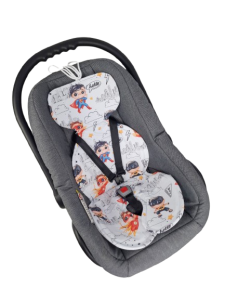 Wkładka antypotowa do fotelika Siatka 3D Superhero