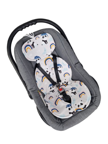 wkładka do nosidełka i fotelika samochodowego pandy