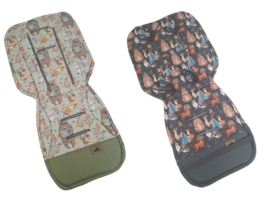 Wkładka do wózka Uniwersalna Zwierzaki boho