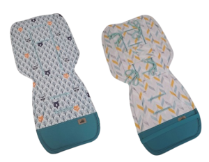 Wkładka do wózka Uniwersalna Forest Jodełka