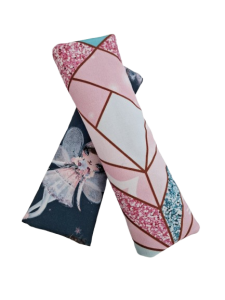 Ochraniacze na pasy Wróżki Geometryczny Róż