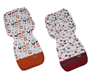 Wkładka do wózka Zwierzaki Trójkąty