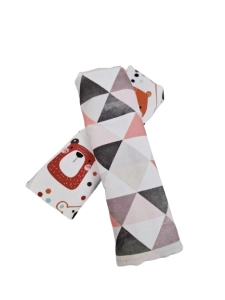 Ochraniacze na pasy Zwierzaki Trójkąty