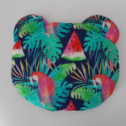 poduszka miś bambus papugi arbuzy