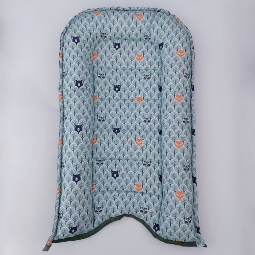 kokon niemowlęcy bawełna velvet